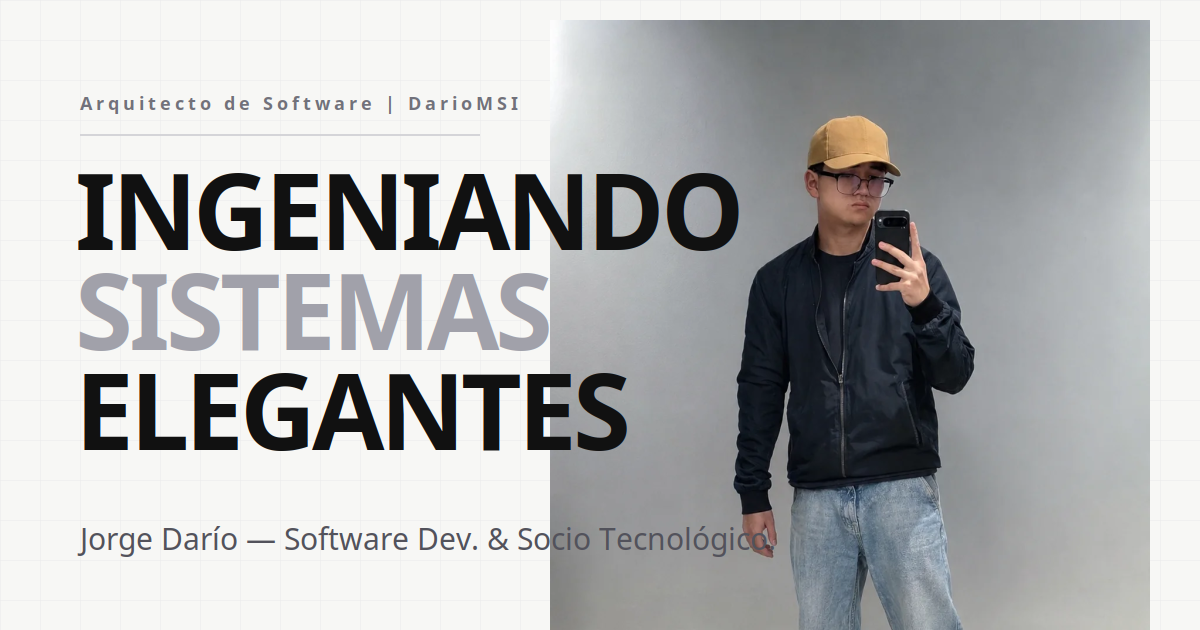 Ingeniería de vanguardia, por dentro y por fuera: por qué renové por completo mi página web